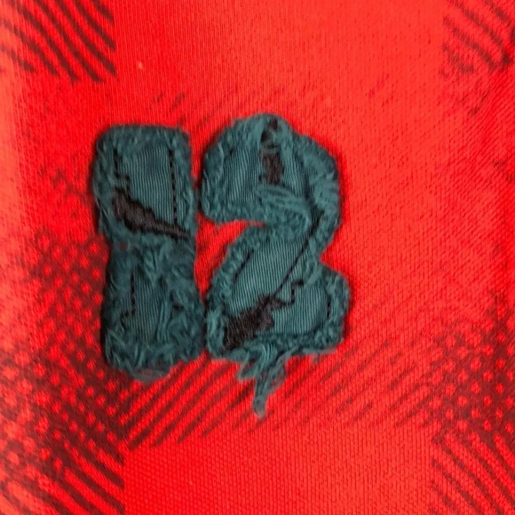 LL BEAN EUC BOYS RED POLO TOP SHIRT SUMMER GOLF SHIRTS TOPS CASUAL  SIZE M 10 12 - Picture 5 of 7